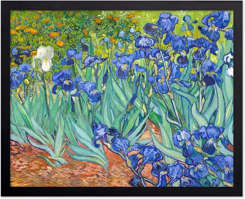 Miniatura 36 de Poster Master Póster clásico de Van Gogh, impresión impresionista vintage, regalo para artista, pintor, autorretrato, sombrero de paja, dibujo