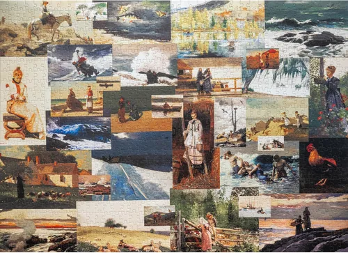 Miniatura 12 de Rompecabezas prémium de 1000 piezas de Paul Cezanne para adultos, sin reflejos, suave al tacto, fabricado en Estados Unidos, ideas de regalo