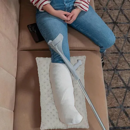Miniatura 8 de Almohada de elevación de brazo, almohada de elevación de piernas, almohada de elevación estabilizadora de brazos, almohada de rodilla para hinchazón