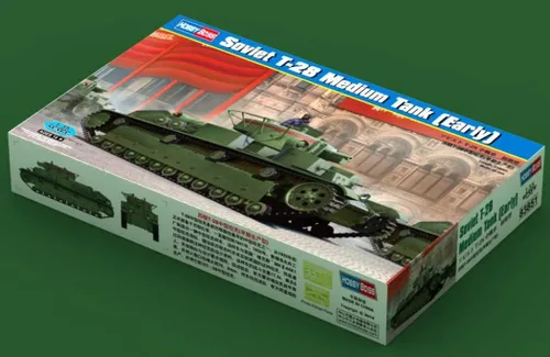 Miniatura 7 de Hobby Boss T-28 Tanque medio temprano soviético