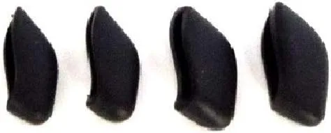 Miniatura 3 de Lentes de repuesto Galaxy para Oakley Flak Jacket XLJ, lentes de sol polarizados de selección múltiple (almohadillas de nariz, negro, 2 tamaños)