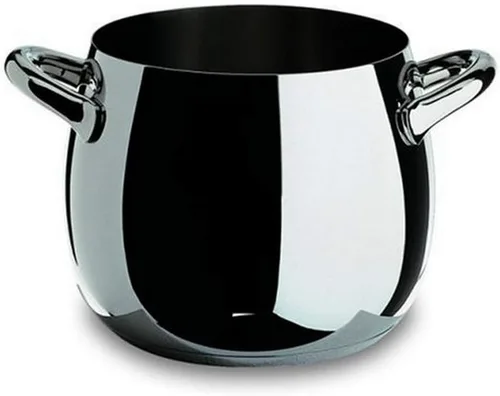 Miniatura 2 de Alessi, SG100/24 "MAMI", olla de acero inoxidable 18/10 pulido espejo, 10 cuartos de galón 19 oz