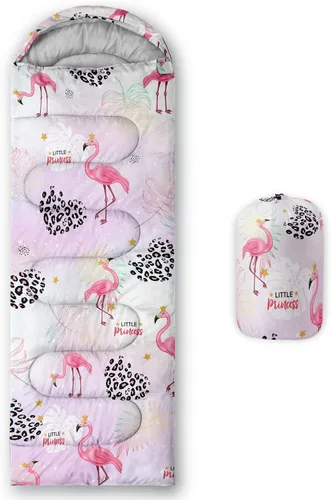 Miniatura 33 de HOSIMA Saco de dormir de mariposa para adultos y niños para campamento, saco de dormir ultraligero gótico negro para clima frío y verano.