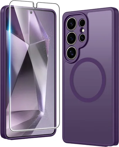 Miniatura 36 de FNTCASE Funda transparente para iPhone 15: Funda para iPhone 14/13, fundas magnéticas para teléfono con protector de pantalla compatible con Magsafe
