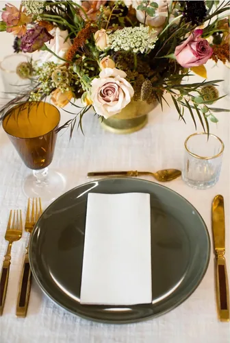 Miniatura 17 de Servilletas de papel AMERICAN HOMESTEAD - Servilletas de papel desechables tipo lino azul claro - Servilletas de mesa de calidad de restaurante