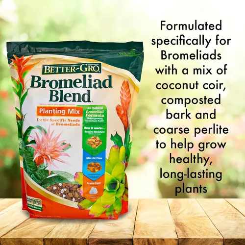 Miniatura 6 de Better-Gro Mezcla de bromelia 8 cuartos