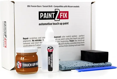 EBL Freezer Burn/Sunset Drift - Kit de pintura de retoque para reparación de arañazos y virutas Nissan, 2.53 onzas líquidas (2.5 fl oz)