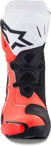 Miniatura 3 de Alpinestars Supertech R - Botas de motocicleta de carreras ventiladas, certificadas CE, ligeras, ventilación y agarre avanzados negro/blanco/rojo