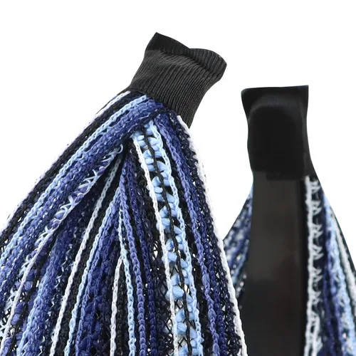 Miniatura 7 de Diademas bohemias anchas antideslizantes para mujeres, diademas modernas para el cabello, accesorios para el cabello para mujeres y niñas