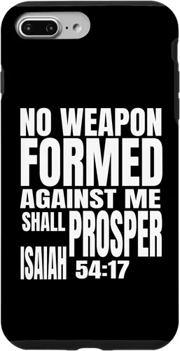 Miniatura 11 de iPhone 13 Pro No hay arma formada contra mí prosperará Isaías 54:17