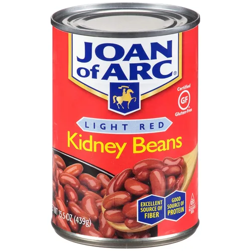 Miniatura 15 de Joan of Arc Beans, Riñón rojo claro, sin sal añadida, 15.5 onzas (paquete de 12)