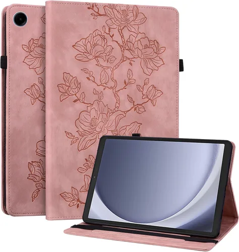 Miniatura 31 de Funda para Samsung Galaxy Tab S5e 10.5 2019 Modelo SM-T720/T725/T727, funda delgada de piel sintética con soporte multiángulo y soporte