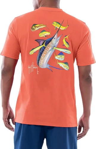 Miniatura 163 de Guy Harvey Camiseta de manga corta Threadcycled para hombre