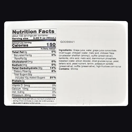 Miniatura 8 de LE25 Australia Pinot Gris Verdelho 14L - Wine Ingredient Kit by Winexpert
