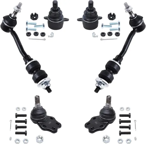 Miniatura 61 de Detroit Axle – Kit de suspensión delantera para Hyundai 2013-2018 Santa Fe 2 enlaces de barra de estabilizador 4 varillas de amarre interiores