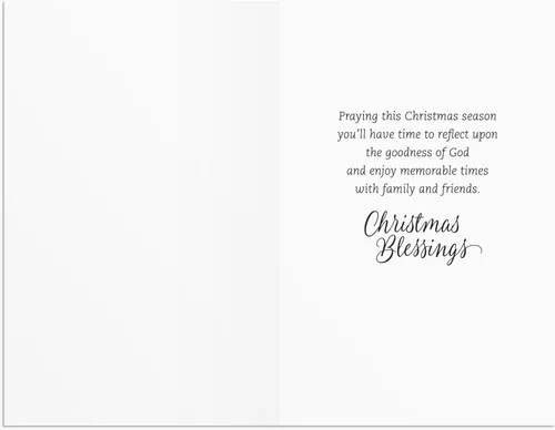 Miniatura 5 de DaySpring - Clásicos navideños en blanco y negro - 60 tarjetas y sobres de Navidad a granel (U1347)