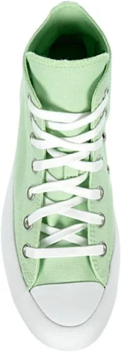 Miniatura 6 de Converse Chuck Taylor All Star Lugged High Canvas Sneaker - Zapatos deportivos de lona con cordones estilo cierre - menta neónblanconegro