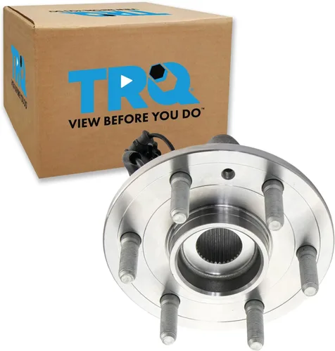 Miniatura 143 de TRQ Cojinete de rueda delantera y conjunto de cubo con sensor ABS compatible con Toyota Sequoia 2008-2022 Tundra 2007-2021