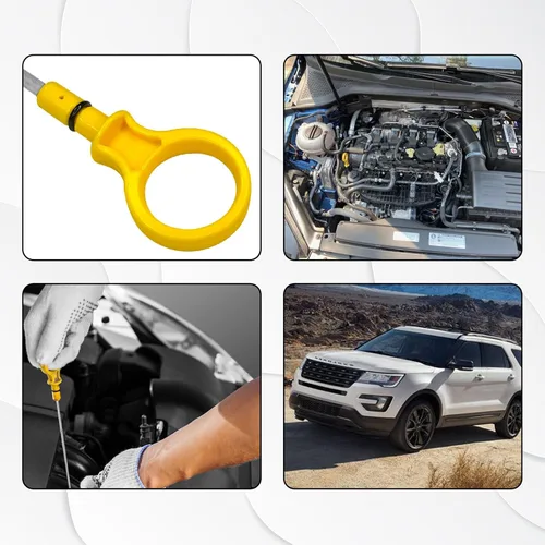Miniatura 6 de Varilla medidora de aceite de motor de reemplazo CJ5Z-6750-A para verificar el aceite Compatible con Ford 2.0L Escape Edge Explorer Focus Fusion