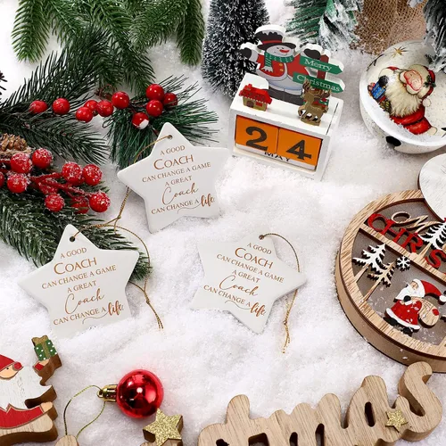 Miniatura 3 de 5 piezas de adornos de entrenador, regalos de agradecimiento para entrenador, regalo de agradecimiento para entrenador de animadoras, para mujeres