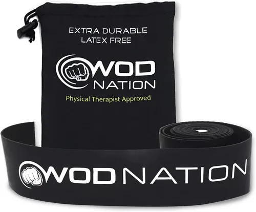 Miniatura 8 de WOD Nation Muscle Floss Bands Recovery Band for Tack and Flossing Sore Muscles and Increasing Mobility : Stretch Band Includes Carrying Case