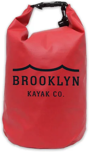 BKC Brooklyn Kayak Company - Bolsa seca impermeable – Mochila flotante enrollable para exteriores, para kayak, pesca, playa, tabla de remo,