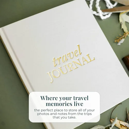 Miniatura 4 de DUNCAN & STONE PAPER CO. Diarios de viaje - Elegante cuaderno de diario para registrar todas tus aventuras de viaje hasta 15 viajes