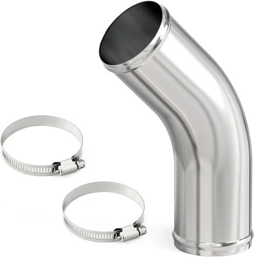 Miniatura 18 de GASHER 1 pieza de tubo recto de aleación de aluminio para tubo interenfriador, tubo de admisión de aire, OD de 2 pulgadas (51 mm), longitud de 12