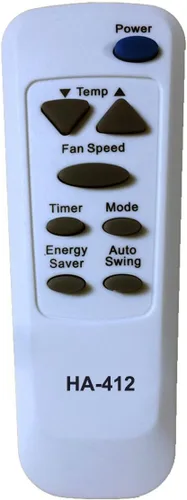 Miniatura 3 de HA-412 Reemplazo para control remoto de aire acondicionado GoldStar 6711A90019A funciona para GWHD6507R GWHD6507RY7 GWHD650OR HWC061JAMK7 WG1205RY7