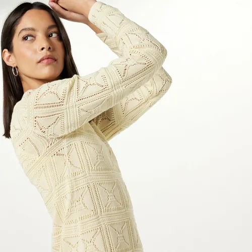 Miniatura 4 de The Drop Mini vestido de ganchillo Laney para mujer