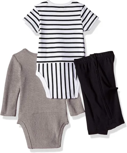 Miniatura 2 de Hanes Ultimate Baby Zippin Pants con conjunto de body de manga corta y larga