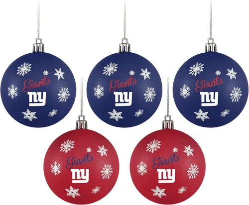 Miniatura 14 de FOCO Dallas Cowboys NFL 5 Pack Shatterproof Ball Ornament Set