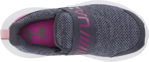 Miniatura 5 de Under Armour Tenis unisex para correr preescolar Surge 3 sin cordones para niños