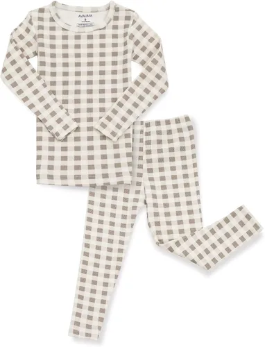 Miniatura 166 de AVAUMA Conjunto de pijama de algodón para bebés y niñas de 6 meses a 7 años