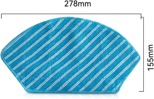 Miniatura 7 de Cepillo lateral principal, filtro HEPA, compatible con Midea M7 PRO /M7 MAX robot aspirador accesorios de repuesto (color 10 cepillos laterales)