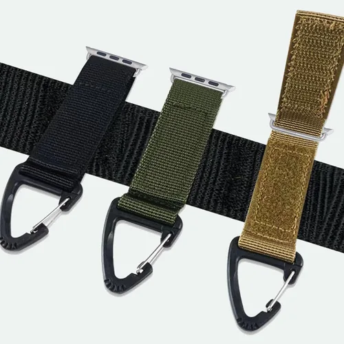 Miniatura 7 de Llavero táctico para cinturón compatible con Apple Watch de 1.496 pulgadas, 1.575 pulgadas, 1.614 pulgadas, 1.654 pulgadas, 1.732 pulgadas, 1.772