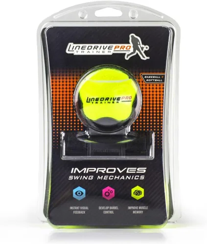 Miniatura 3 de Line Drive Pro Entrenador de swing de bateo de béisbol y softbol y ayuda para entrenamiento de bateo Rojo
