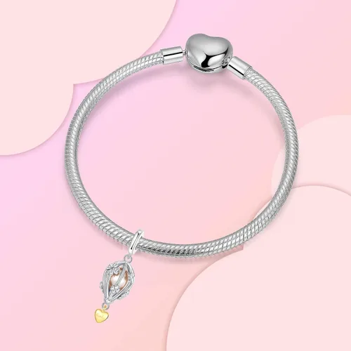 Miniatura 251 de Abalorios de plata de ley 925 con letras de la A ~ Z, para pulseras, collares, Día de San Valentín, Día de la Madre, joyería regalos para mujeres
