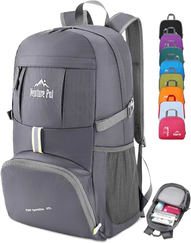 Miniatura 34 de Venture Pal 35L Ultraligero Ligero Plegable Plegable Viaje Camping Senderismo Deportes al aire libre Mochila Daypack