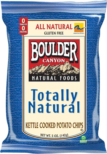Miniatura 22 de Boulder Canyon, papas fritas Canyon Cut con aceite de aguacate, sal y pimienta, 5.25 onzas