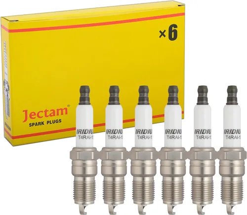 Bujías de repuesto automotrices 41-101, 6 bujías de iridio ITR4A15 compatibles con Aztek 2002-2005, Bonneville 1996-2003, Grand Am 2002-2005, Grand