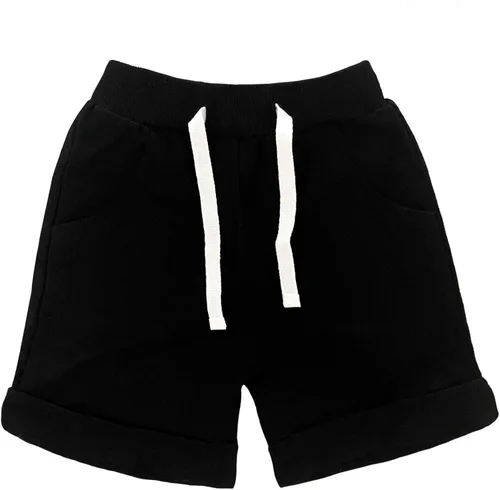 Miniatura 3 de SOBOWO Pantalones cortos deportivos de verano para bebés niños y niñas, paquete de 3 unidades, pantalones deportivos de algodón sólido, pantalones