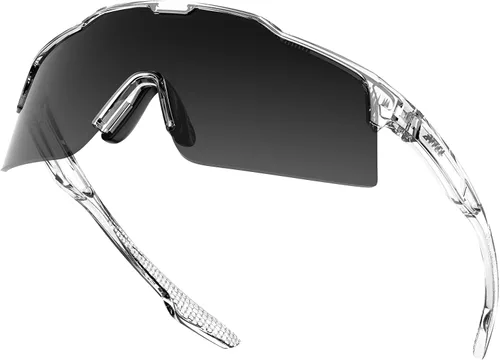 Miniatura 8 de ATTCL Gafas de sol unisex TR90 de ciclismo para hombres y mujeres, lentes de PC, gafas deportivas, ciclismo, pesca, correr