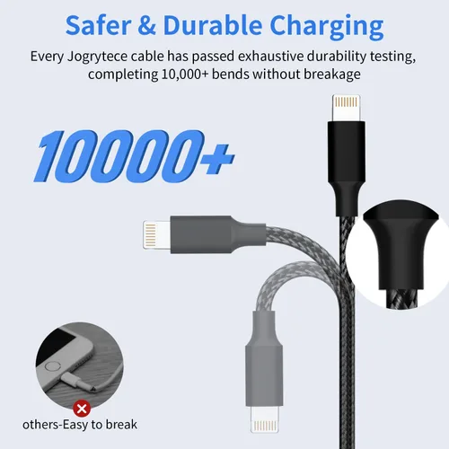 Miniatura 3 de Cable USB C múltiple [2 unidades, 4 pies], cable de carga 3 en 1 para múltiples dispositivos, cables de carga trenzados, cable de carga de teléfono