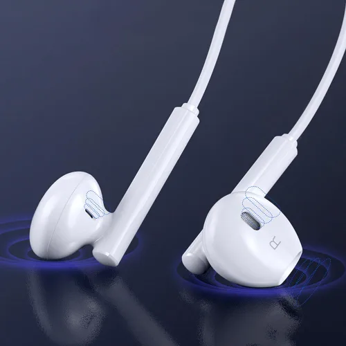 Miniatura 5 de Paquete de 2 auriculares intrauditivos premium: controla la música, las llamadas telefónicas y el volumen con control remoto incorporado. Compatible