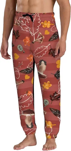 Miniatura 2 de Pantalones deportivos con diseño de león arcoíris para hombre, pantalones deportivos divertidos y casuales para entrenamiento