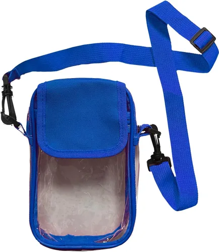 Miniatura 9 de Mini bolsa para estadio – Bolsa cruzada transparente compacta de 7.5 pulgadas – Juegos, graduaciones, conciertos – Aprobado por la NCAA de seguridad