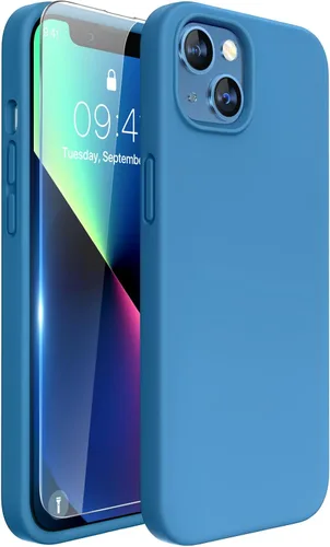 Miniatura 213 de Miracase - Funda diseñada para iPhone 14 Pro Max con protector de pantalla, [protección mejorada de la cámara], funda de silicona líquida a prueba