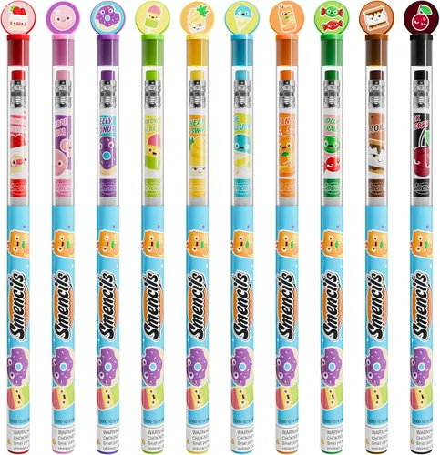 Miniatura 4 de Lápices de grafito Smencils (paquete de 2) – Lápices perfumados gourmet patentados HB #2, 10 unidades, regalos para niños, útiles escolares Original