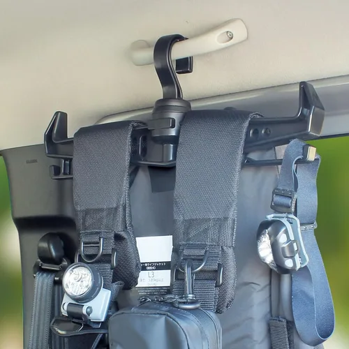 Miniatura 5 de Percha resistente para chaleco táctico con gancho giratorio de 360°, ganchos de plástico estándar multiusos para armadura corporal, policía,